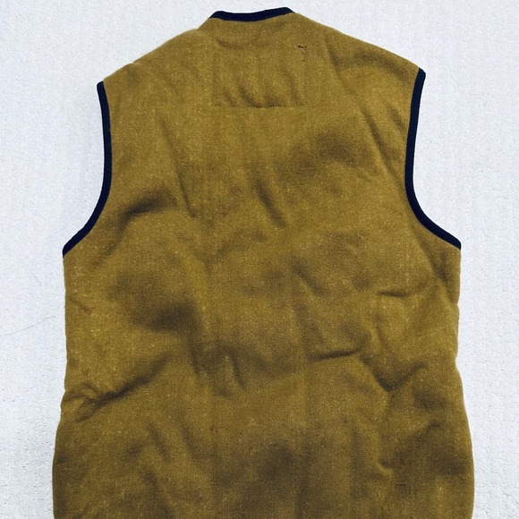 Barbour Warm Pile Waistcoat Vest Brown Lined 34 XS - Picture 2 of 9